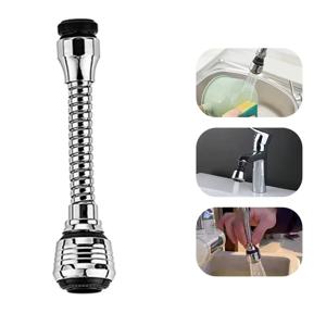 주방 스테인리스 스틸 수도꼭지 스프링클러 절수 장치 연장 회전 방수 스프링클러 스프레이 익스텐더 버블러