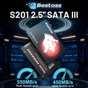 베스토스 SSD 2.5인치 SATA 3.0 120GB 128GB 240GB 256GB 480GB 512GB 1TB 2TB 하드 드라이브 솔리드 스테이트 드라이브 (PC/노트북용)