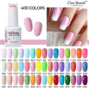 클루 보떼 TPO FREE 네일 젤 폴리쉬 고발색 네일아트 용품 봄 여름 파스텔 컬러 바니쉬 UV 젤 클리어 베이스 탑 코트