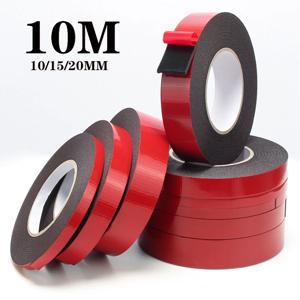 접착 테이프 0.5mm-2mm 두께 초강력 양면 접착 폼 테이프 장착 고정 패드용 끈끈한 양면 테이프