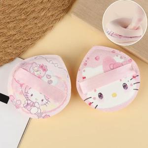 산리오 헬로키티 시리즈 파이, 마시멜로, 퍼프, 건식 및 습식 화장품용 퍼프 세트, 부드럽고 귀여운