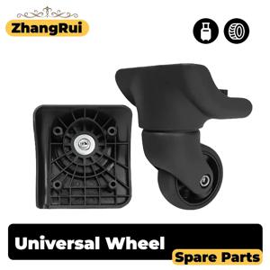 여행 가방 수하물 액세서리용 바퀴, 교체 예비 부품, 음소거, 아메리칸 Tourister 25R 범용 휠, 2PCs