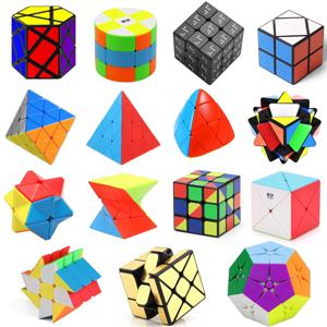 다양한 속도 큐브 2x2 3x3 4x4 두뇌 자극 문제 해결 장난감 교육용 퍼즐 어린이 및 성인용 큐브 마법 큐브