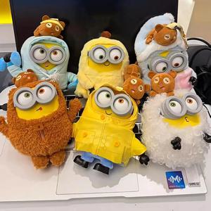 52TOYS 미니언즈 굿 프렌즈 투게더 시리즈 비닐 펜던트 블라인드 박스 데스크탑 장식품 수집용 트렌디 장난감 크리스마스 선물