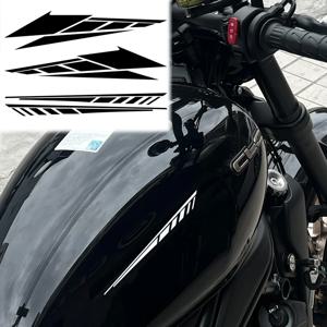 DIY 범용 오토바이 프론트 펜더 바디 반사 스티커 모토 스쿠터 바디 비닐 데칼 액세서리 야마하, 혼다용