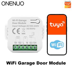 Tuya 스마트 WiFi 차고 문 컨트롤러 스위치 문 열기 Tuya APP 원격 제어 닫기 알렉사 구글 홈용