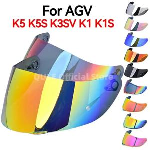AGV K5 K5S K3SV K1 K1S 컴팩트 ST 오토바이 헬멧 바이저 앞 유리 쉴드 오토바이 액세서리 안경 카스코 용 헬멧 렌즈