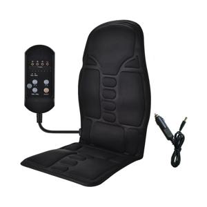 전기 뒤로 난방 패드 자동차 홈 오피스 사용을위한 뒤로 목 의자 좌석에 대한 모터 진동 마사지 휴대용 매트 바디 릴랙스