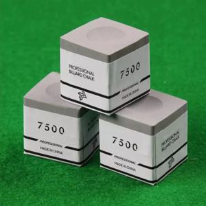 스퀘어 TP7500 당구 초크 핑크/그레이 미세 가루 스누커 중성 풀 초크 미끄럼 방지 당구 초크 당구 액세서리