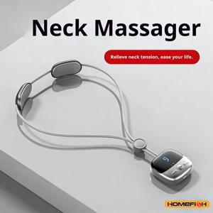 스마트 펄스 & 열 목 마사지기, 어디서나 깊은 경추 어깨 이완을 위한 긴 배터리 수명의 휴대용 웨어러블 기기