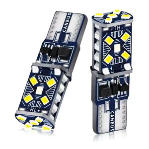 2개입 초강력 T10 LED 2016 15 SMD W5W 168 캔버스 80% 차량용 신호등 12V 자동차 안개등 브레이크등 클리어런스 라이트