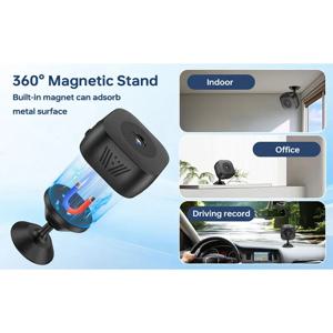 1080P 미니 HD 무선 보안 카메라 - WiFi 원격 모니터링 보호용 스마트 홈 비디오 감시 캠코더