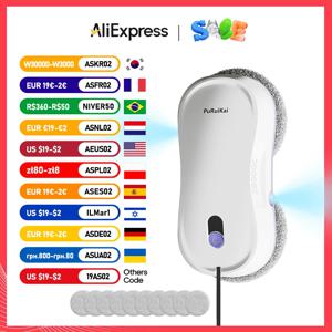 PuPuiKai 홈 창 자동 물 스프레이 청소 로봇 진공 청소기 원격 제어 전기 창 와이퍼 유리