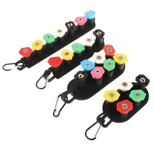 5/7개 색상별 압력 세척기 노즐 키트, 1/4인치 퀵 커넥트 스프레이 팁(홀더 베이스 포함) 차량 및 가정 청소용