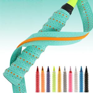 1개 미끄럼 방지 스포츠 오버그립 테이프 테니스 오버그립 땀 흡수 밴드 배드민턴 라켓 그립 땀 흡수 밴드 패들 충격 흡수 그립 테이프