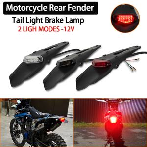엔듀로 오프로드 바이크 CRF YZ 모터사이클 리어 펜더 테일 라이트 더트 바이크 12V 모토바이크 테일 라이트 트레일 슈퍼모토 베타 RR용