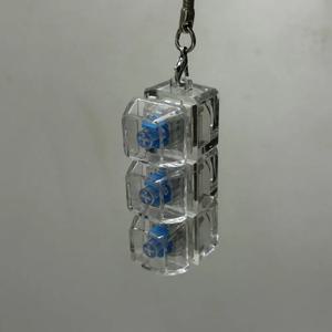 3/4 키 손가락 키보드 키남남남자와 여성을 위한 키남남자 및 여성을 위한 손가락 키보드 키남 남자를 위한 스트레스 구제 Fidget 키체인 반대로 스트레스 장난감 열쇠 열쇠 단추