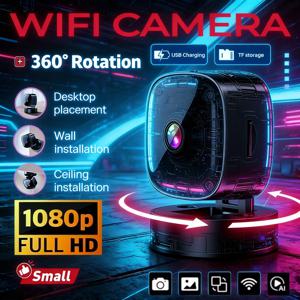 4K HD 미니 카메라 Wifi 2.4G 카메라 무선 보안 보호 원격 모니터링 캠코더 홈폰 연결 스마트 기기