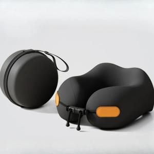 메모리폼 목베개 여행용 베개 휴대용 U자형 베개 비행기 또는 사무실 가정용 편안한 지지대