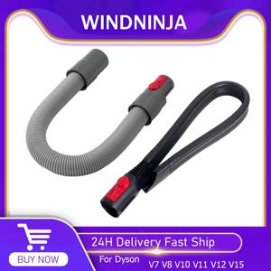 다이슨 무선 진공청소기 V7 V8 V10 V11 V12 V15 액세서리 플렉시블 틈새 청소기 + 연장 호스 플랫 흡입 노즐 헤드 부품