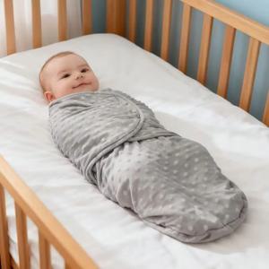 신생아 담요, 아기 포대기, 가을 및 겨울 포대기, 신생아 만화 담요, 0-6개월에 적합