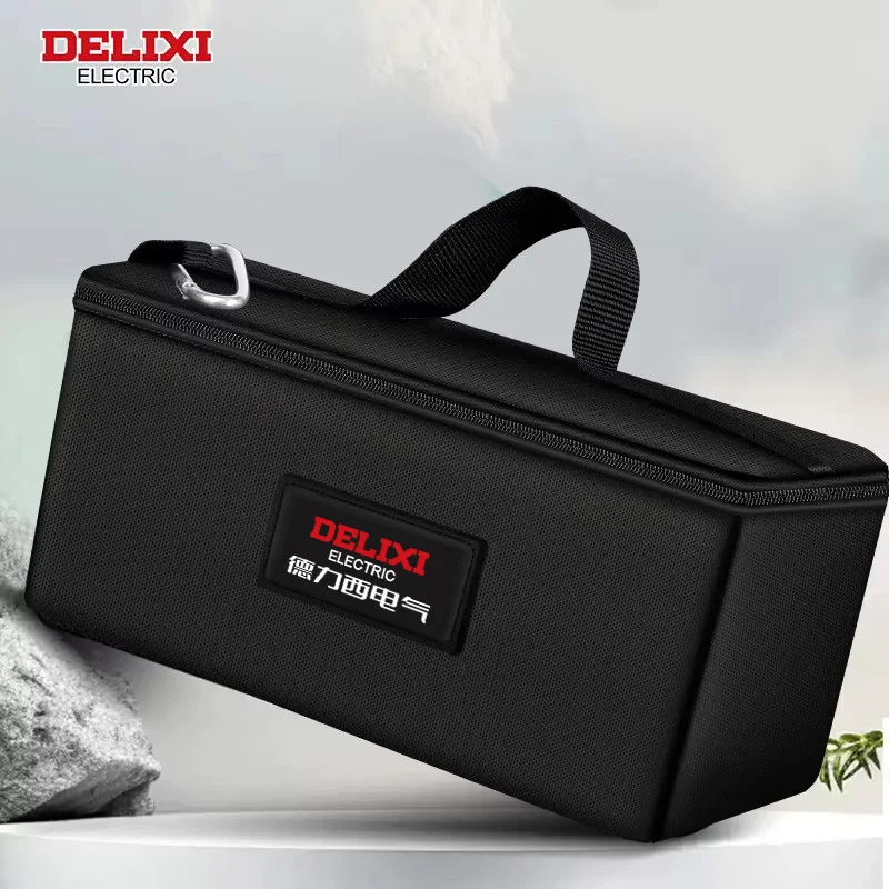 델리시 일렉트릭 10인치 휴대용 공구 키트 상단 개방형 이중 지퍼 1680D 옥스포드 천 내마모성 두꺼운 공구 보관 가방
