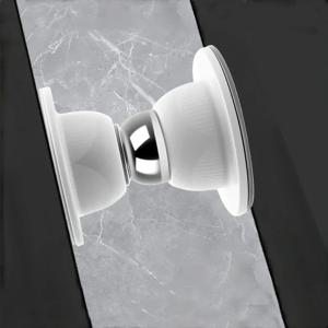 실리콘 방지 자석 도어 스토퍼 침실 문 서재 문 완충기 문 흡입 무타공 강력 접착