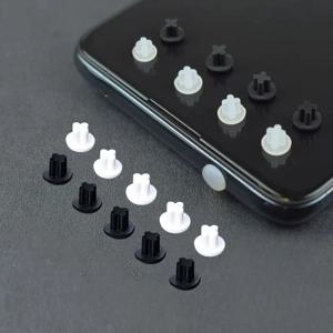 실리콘 3.5mm 이어폰 홀 방진 플러그 모바일 폰 태블릿 노트북 컴퓨터 MP3 헤드폰 잭 보호 캡 유니버설