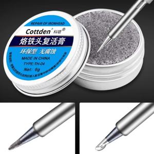 2/1Pcs 6g 납땜 인두 팁 Tinner Activator 팁 클리너 리무버 리프레셔 비 스틱 주석 솔더 크림 클린 페이스트