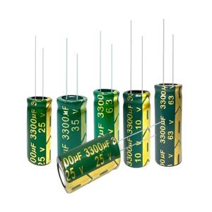 10V 16V 25V 35V 50V 63V 100V DIP 알루미늄 전해 콘덴서 100UF 220UF 330UF 470UF 680UF 1000UF 2200UF4700 10UF 22UF 47UF