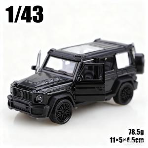 1/43 스케일 다이캐스트 메탈 뉴 리틀 G 풀백 오프로드 차량, 3도어 합금 모델, 남자아이 장난감, 장식용품