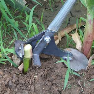 옥수수, 목화, 가지, 고추용 다기능 수동 뿌리 제거 도구 – 그루터기 및 잡초 제거를 위한 효율적인 농업용 수공구