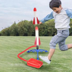 발로 밟아서 날리는 로켓 발사대 발로 밟아서 날리는 장난감 야외 발로 밟아서 날리는 로켓 발로 밟아서 날리는 어린이 장난감