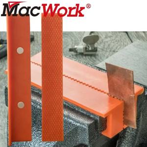 1세트 자석식 하드 조 패드 4/6인치 금속 바이스 벤치 머신 공구 바이스 하드 메탈 목공 고정 보호 부품