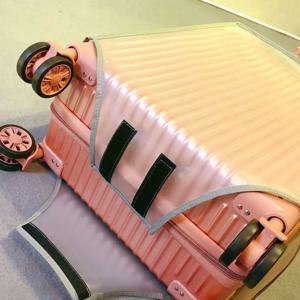 16-28 인치 여행용 가방 커버 투명 PVC 가방 보호 커버 방진 방수 여행가방 보호 커버