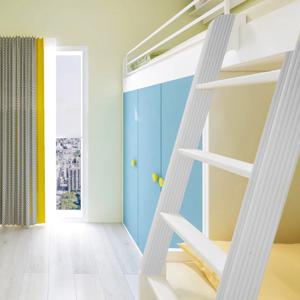 이층 침대 사다리 쿠션 계단 패드 기숙사용 로프트 침대 사다리 계단 커버용 자가 접착식 미끄럼 방지 소음 감소 패드