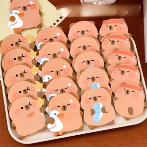 60매 카피발라 포스트잇 학생용 고급스러운 귀여운 N타임스 스티키 노트 종이용 만화 문구 스티키 노트