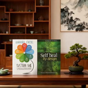 《Sustain Me》+《Self Heal by Design》지속 가능한 자가 치유 에너지 정렬 자연의 블루프린트를 통해 지속적인 웰니스를 위한 디자인