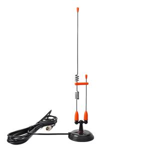 듀얼 밴드 안테나 2미터 70cm 모바일 VHF/UHF 햄 라디오(136-174&400-470Mhz)마그네틱 베이스 마운트, PL-259 커넥터, W/13ft RG58 케이블