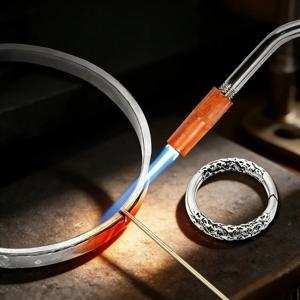 저온 간편 은납땜 와이어 0.5-1.5mm, 보석 제작 DIY 납땜 수리, 보석 제작 용품, 공예 액세서리