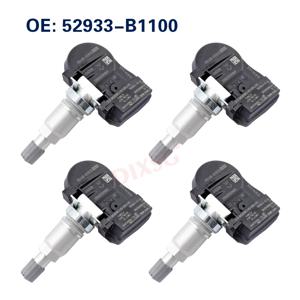 52933-B1100 TPMS 센서 (현대 싼타페, 에쿠스, 엑센트, 제네시스 세단, 쿠페, 기아 쏘렌토, 리오, 카렌스, 시드 433MHz 52933B1100 TPMS 용)