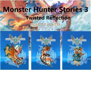 새로운 몬스터 헌터 스토리즈 3: Twisted Reflection RathaV Rudy Ratha 스위치용 nfc 카드