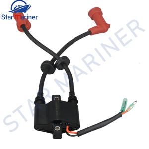 야마하 보트 엔진용 점화 코일 어셈블리, 6F5-85570, 4T 9.9HP 15HP 20HP 25HP 2T 9.9HP 15HP 20HP 25HP 30HP 40HP 6F5-85570-00