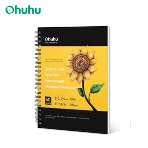 오후후 스프링 제본 마커 패드, 알코올 마커, 아트 스케치북, 수채화 용지 패드, 마커 드로잉 노트, 학생 선물용