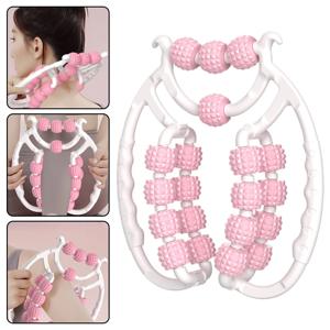 듀얼 링 레그 클램퍼 20 롤러, 허벅지/케겔 운동기, 가정용 슬리밍 마사지기, 셀룰라이트 통증 완화