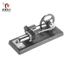 STARPOWER 미니 뜨거운 공기 스털링 엔진 모델 DIY 키트 실험 교육 장난감 자체 조립