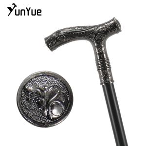 은빛 남성 독수리 머리 꽃 구호 워킹 지팡이 신사 패션 우아한 워킹 스틱 코스프레 영화 소품 파티 워킹 지팡이
