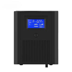 1000VA 2000VA 3000VA 비상 무정전 전원 공급 장치 UPS 내장 배터리 12V 9Ah 백업 전원 노트북 데스크탑용