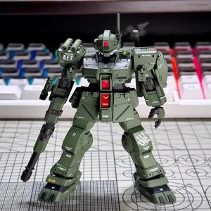 새로운 XFS HG Rgm-79s Gm 스파르탄 1/144 스케일 조립 모델 키트 액션 피규어 장식 플라스틱 취미 인형 장난감 컬렉션 선물