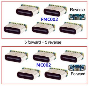 5/10PCS USB to Type-C 어댑터 보드는 USB 2.0 데이터 전송 커넥터를 지원하며, 마이크로 USB DIY 수리 어댑터 2025 NEW를 대체합니다.